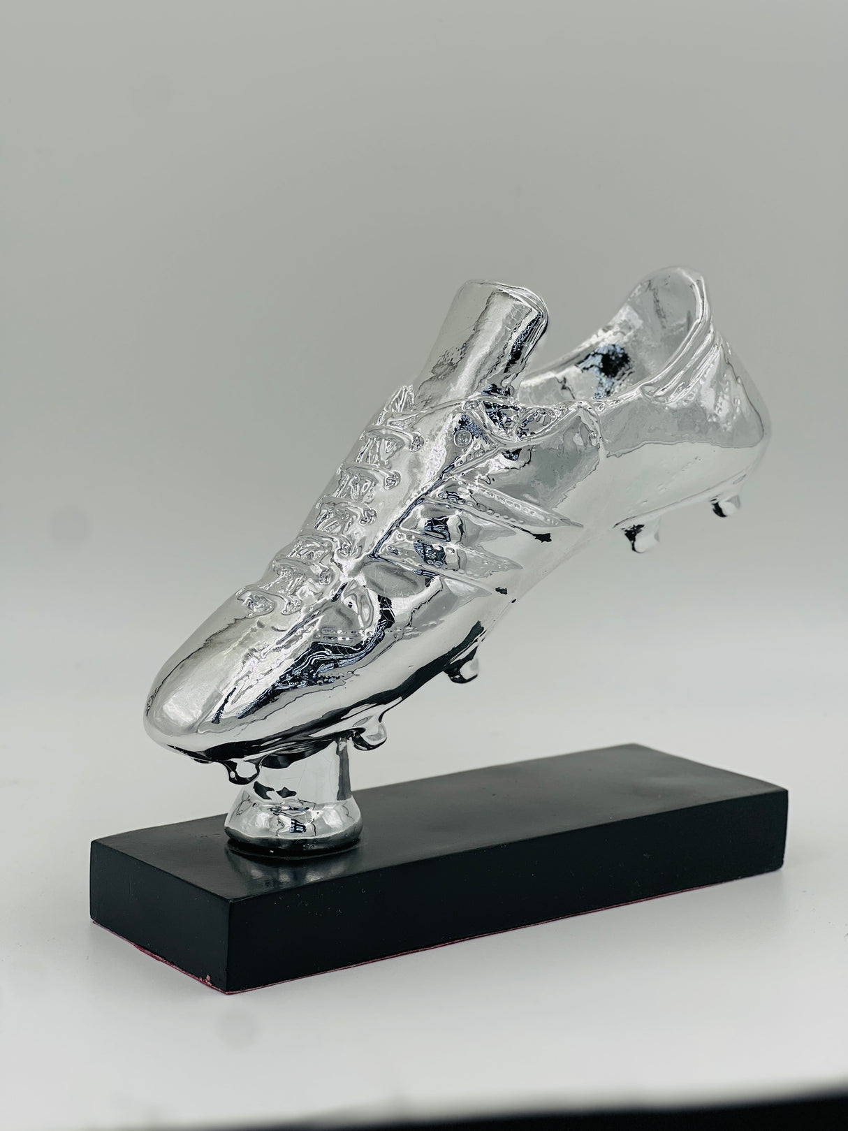 Premium football boot and ball trophy—the ideal prize for Golden Boot winner, MVP, or league champion.