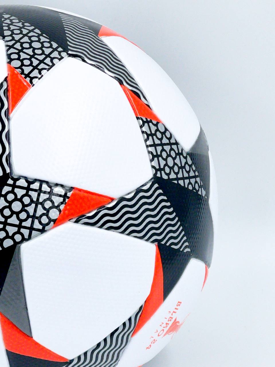 Bilbao 24 Final Football – Size 5 | Blue, Grey & Orange Star Design