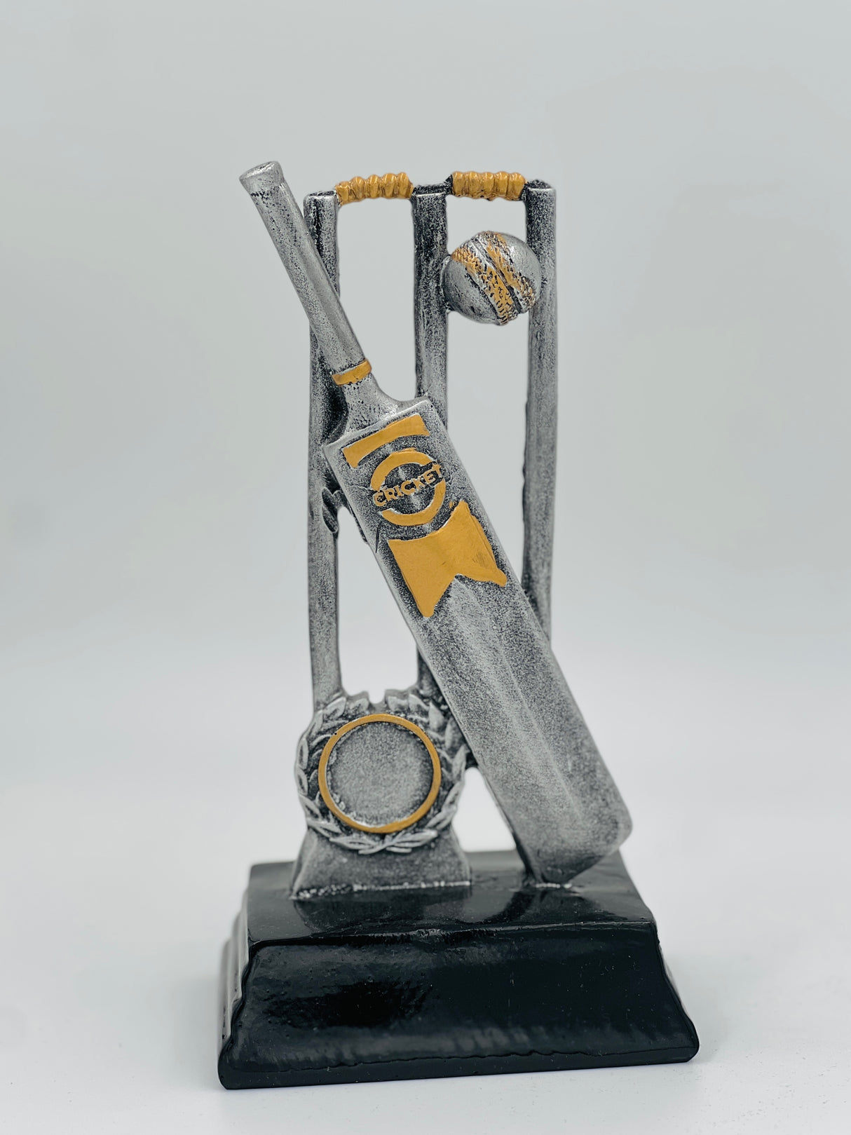 Premium cricket champion's trophy—a striking award perfect for recognizing achievement in corporate or club tournaments.