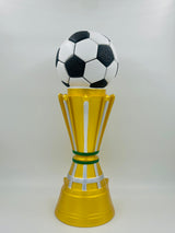 Detailed bronze basketball award for MVP, top scorer, or tournament champion, featuring a realistic player posture.