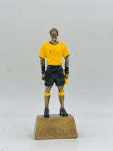 Perfect thank-you trophy for soccer referees—a realistic standing official figurine for tournament staff recognition.