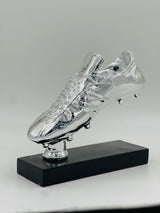 Premium football boot and ball trophy—the ideal prize for Golden Boot winner, MVP, or league champion.