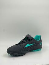 Rike Teal & Charcoal Quick-Fasten Turf Shoes | Stability and Speed Footwear