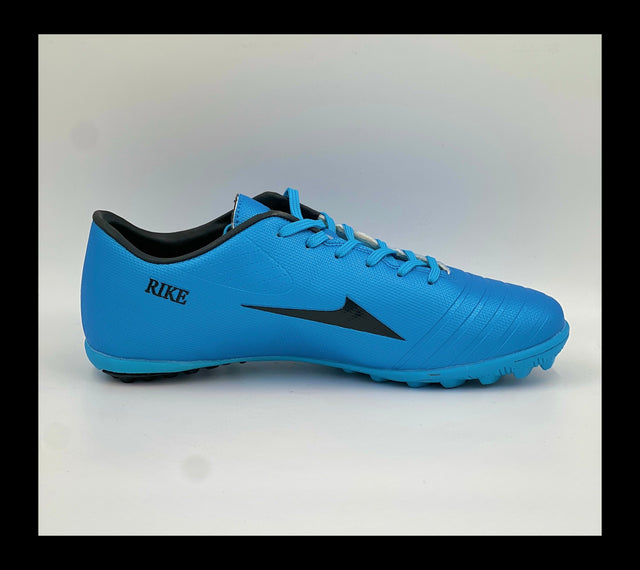 Rike Velocity blue lace-up turf shoes lightweight speed