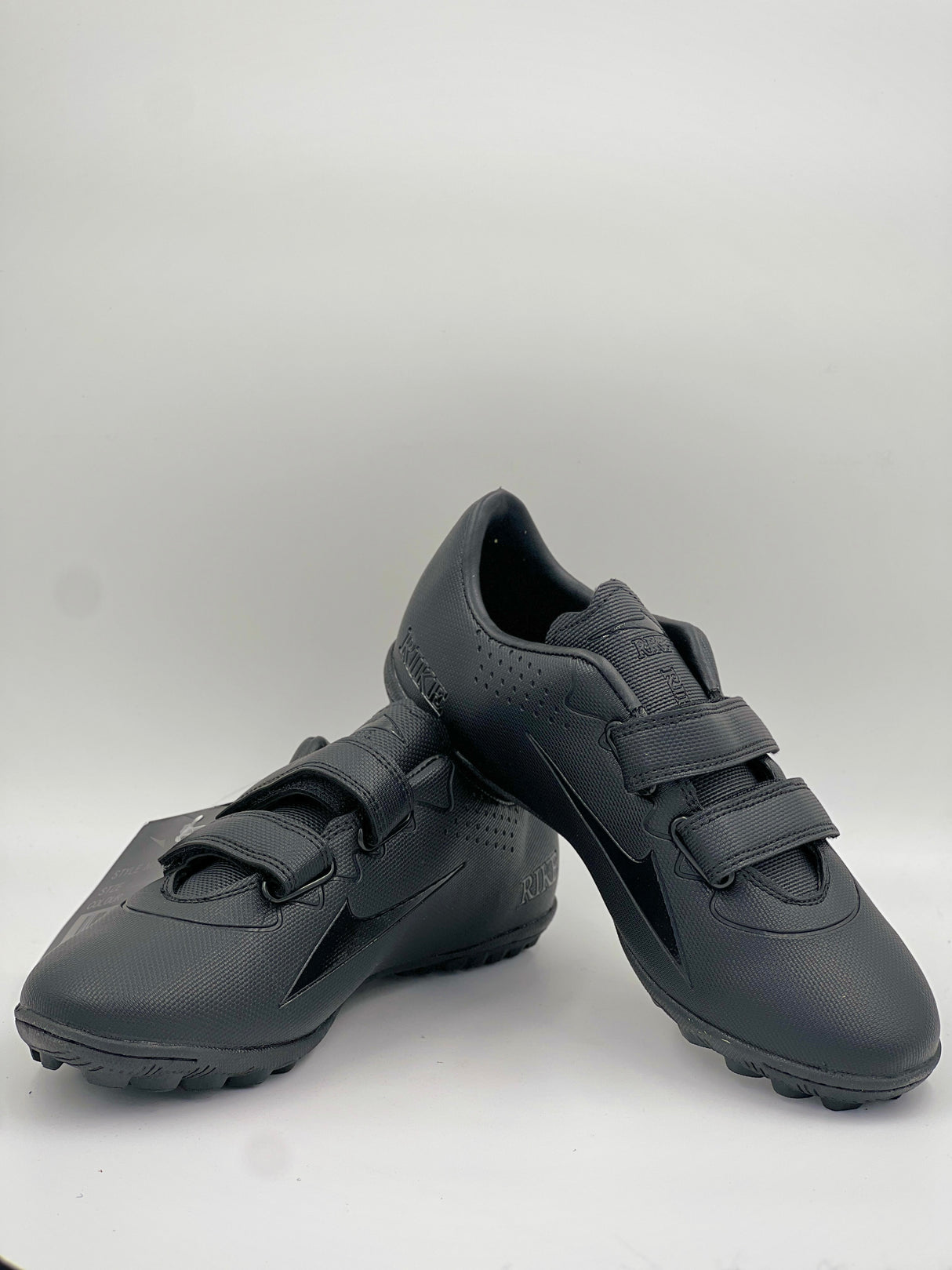 Rike Velocity 3-Strap Black Cycling Shoes (3-Bolt Cleat Ready)