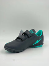 Rike Striker Turf/Indoor Football Shoes - Black/Teal)